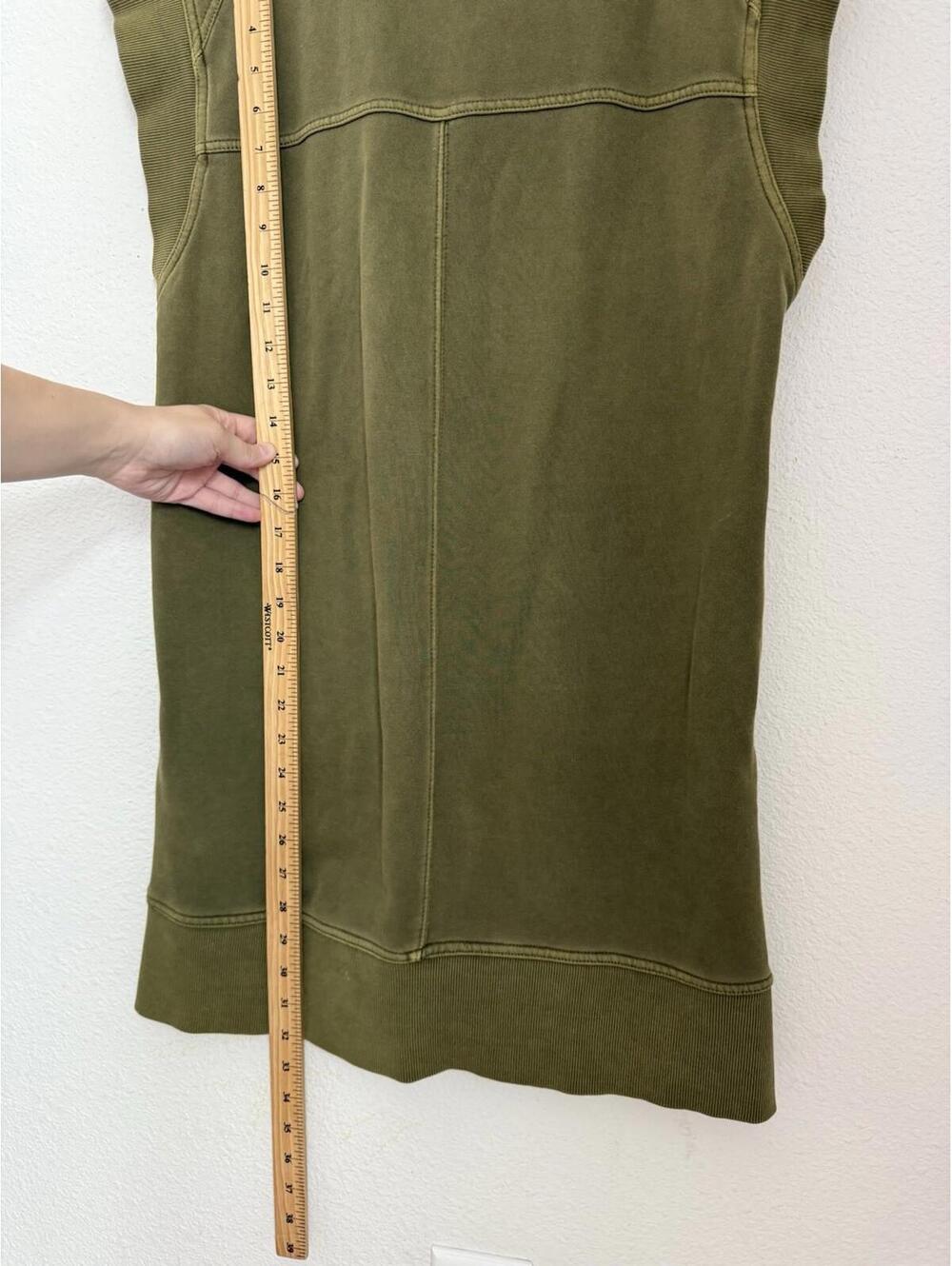 Daily Practice by Anthro NWT Meru Zip-Front Mini Dress Pockets Athleisure Sz S - Picture 6 of 7